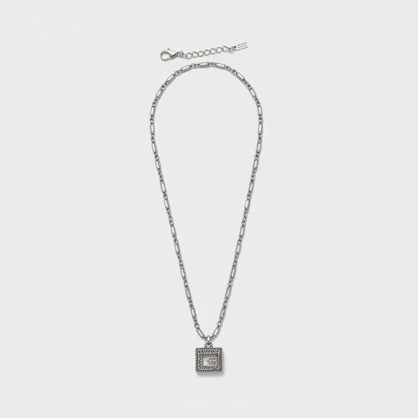 グッチ ダブルG チェーンネックレス シルバー Anger Forest