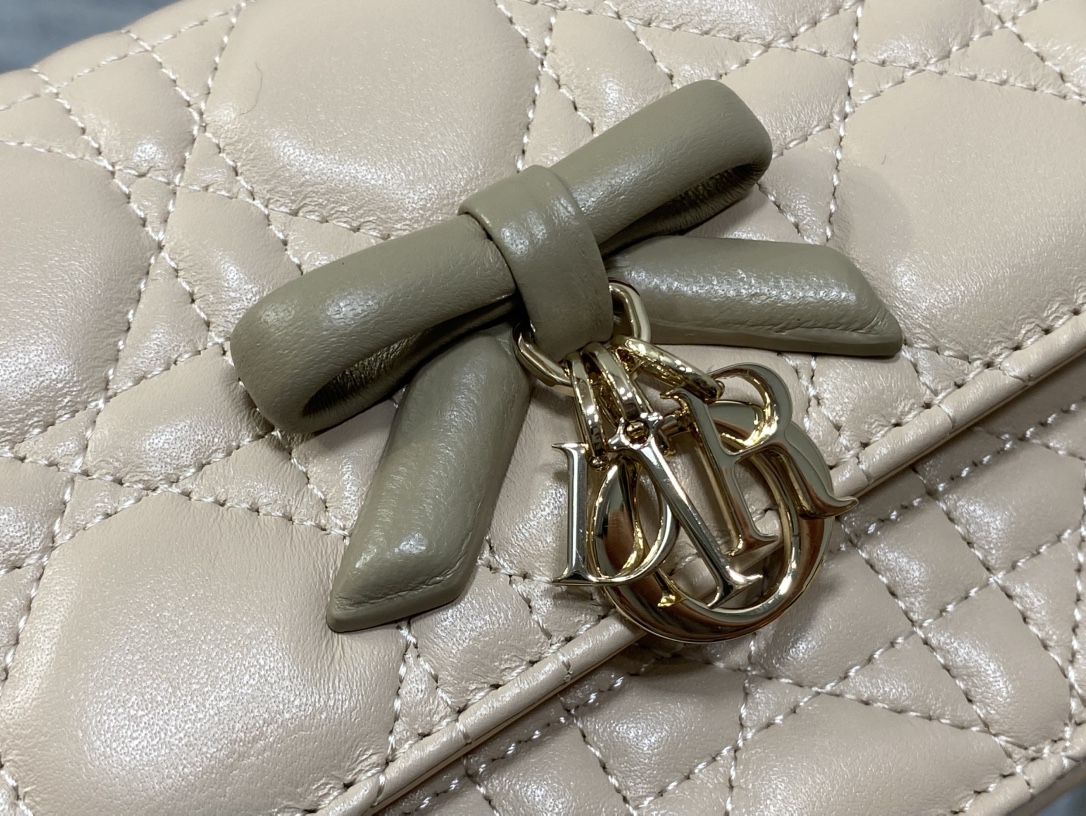 ディオール My Dior ミニ チェーンハンドバッグ ピンク配色 詳細画像 3