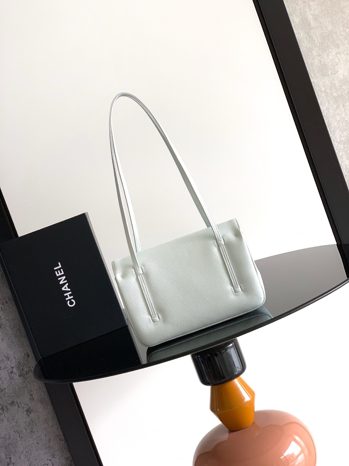 シャネル 26P Preppy Coco ショルダーバッグ レイクグリーン 6130S35 詳細画像 3