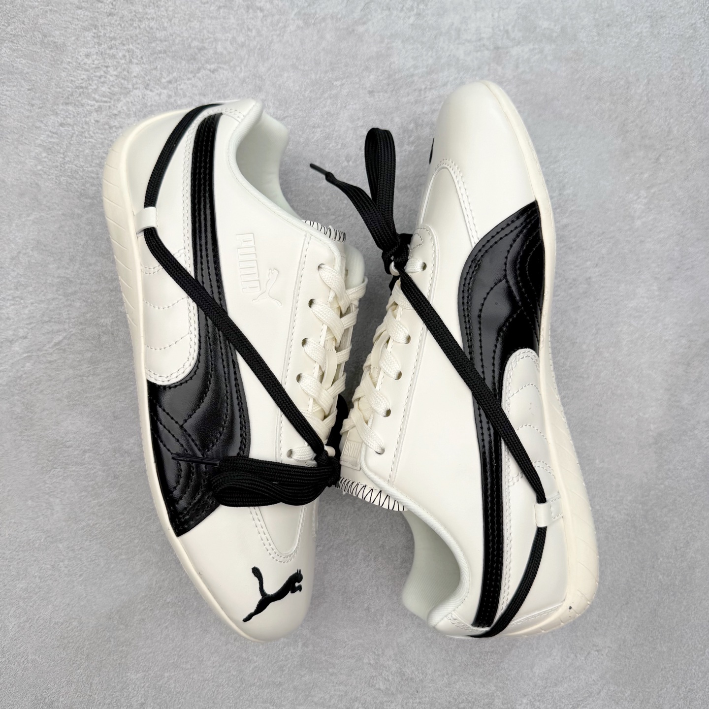 プーマ ROSÉ × PUMA スピードキャット OG クリームホワイト ブラック 詳細画像 3