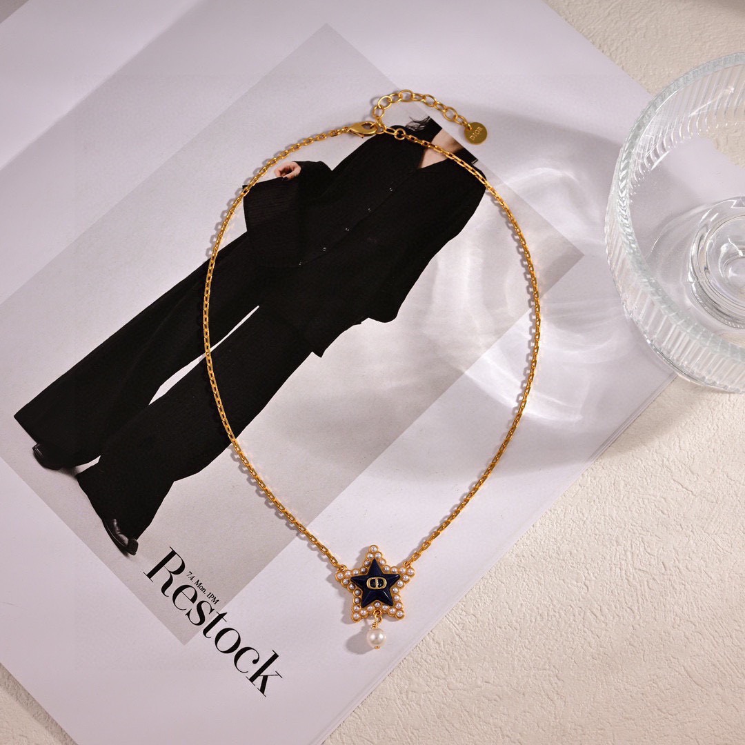 ディオール Lucky Baroque ネックレス&ブレスレット セット ゴールド 詳細画像 3
