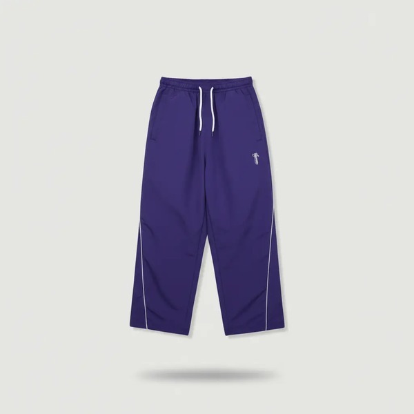 シュプリーム ナイキ Swoosh トラックパンツ パープル
