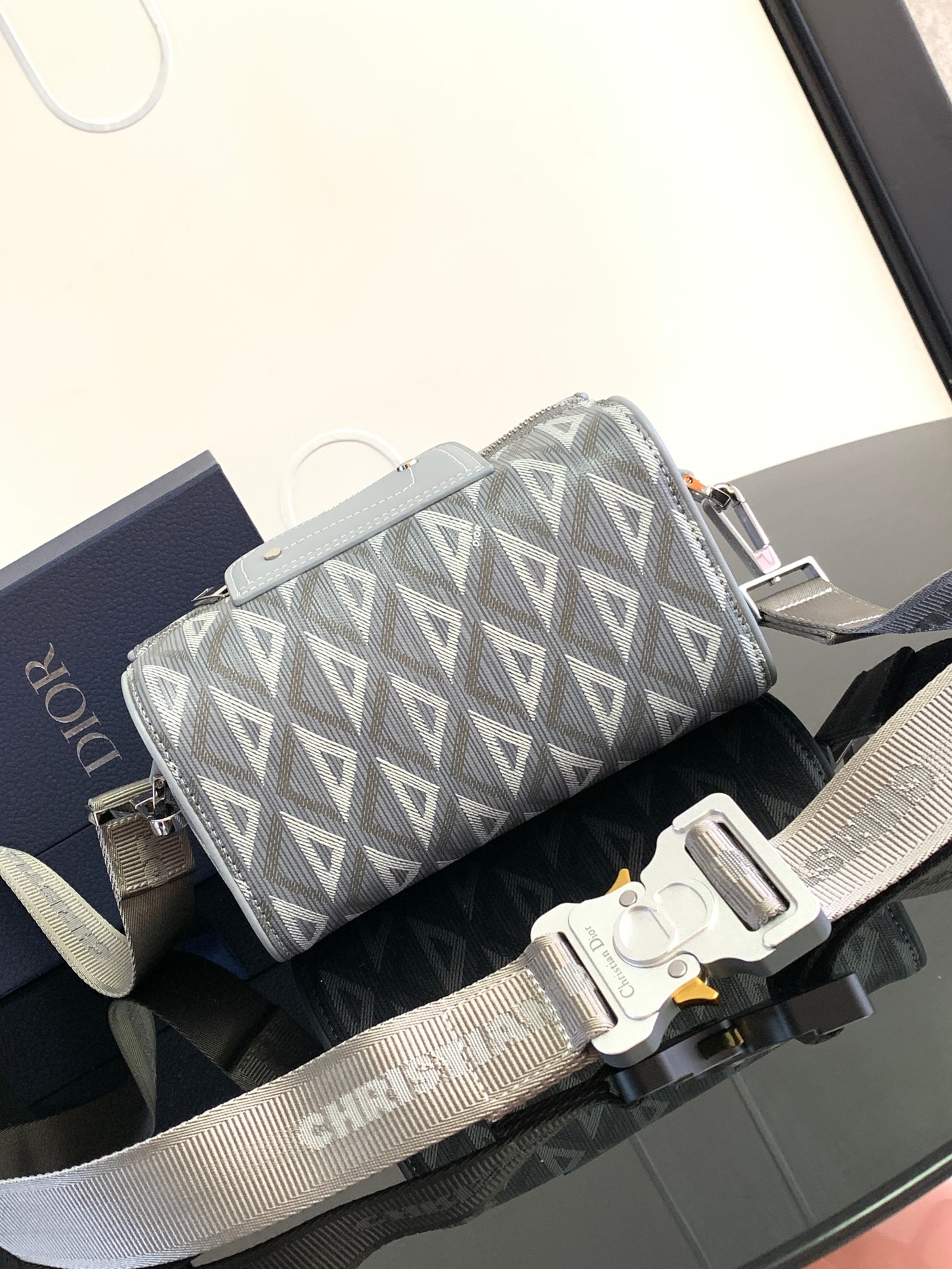 ディオール Lingot 22 バッグ ディオールグレー CD Diamond 詳細画像 3