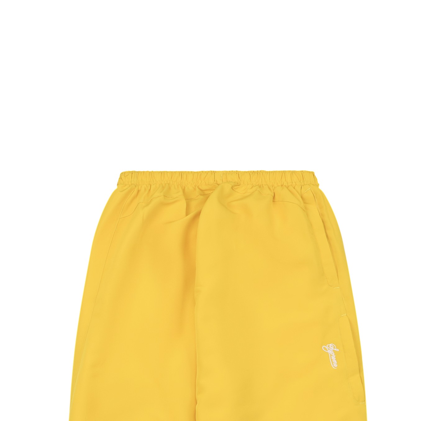 シュプリーム ナイキ Swoosh トラックパンツ イエロー 詳細画像 2
