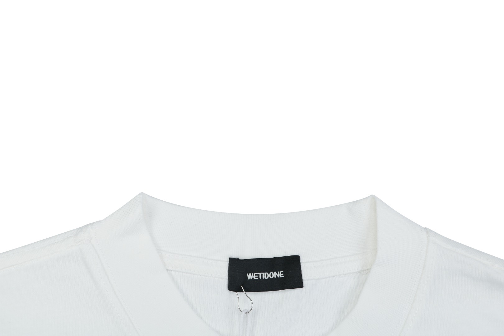 ウェルダン フレイムプリント ロングスリーブTシャツ ホワイト 詳細画像 2