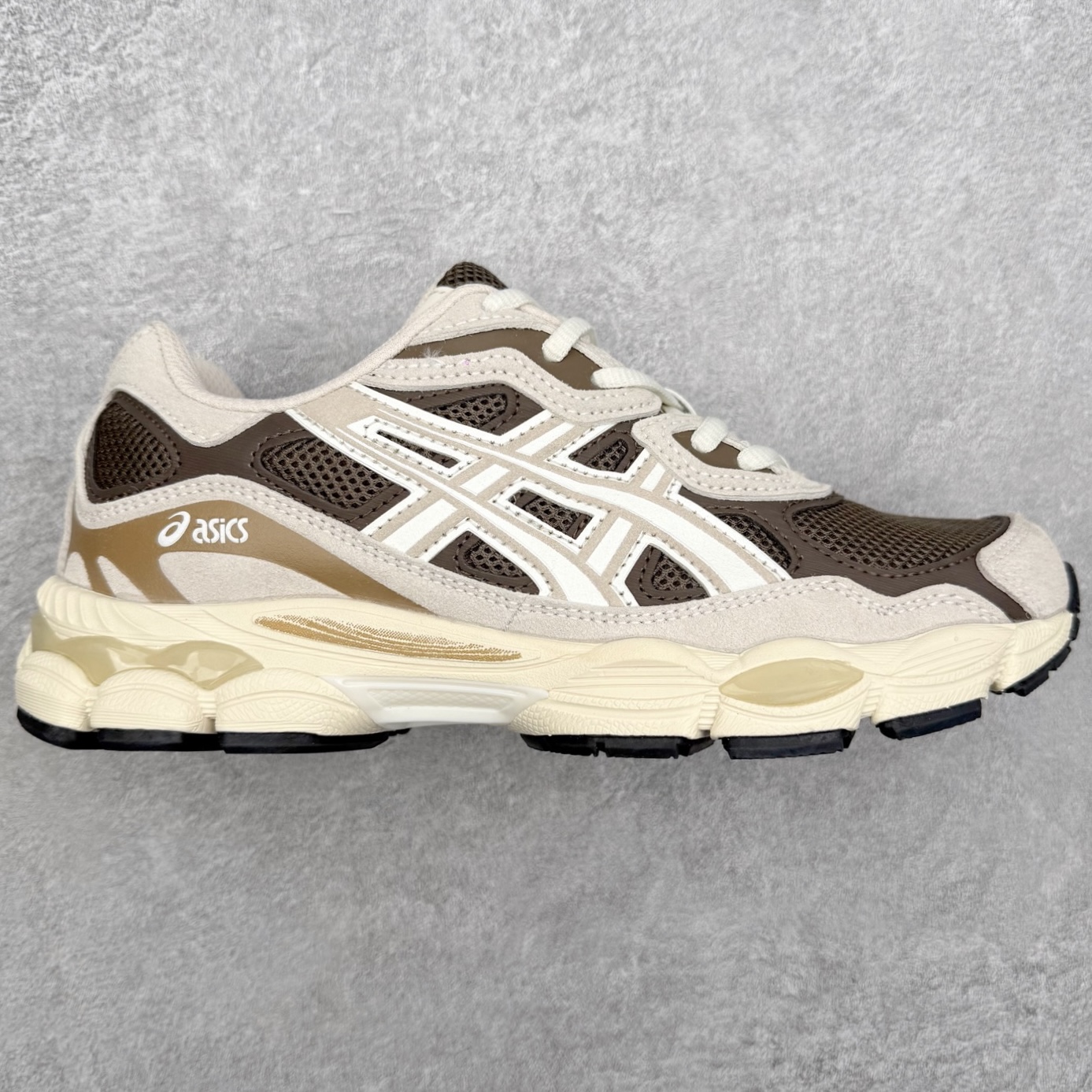 アシックス GEL-NYC スニーカー ブラウン クリーム Bby2936010 詳細画像 1