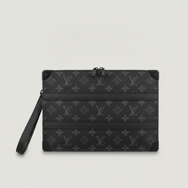 ルイ・ヴィトン Trunk Pouch モノグラム・エクリプス ブラック