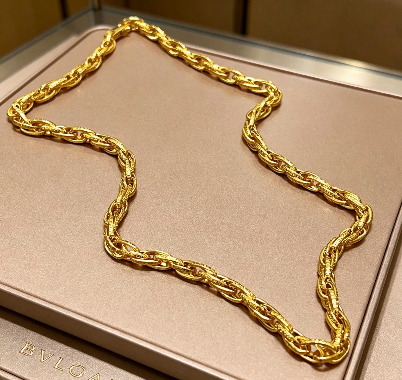 ブルガリ ディーヴァ ドリーム チェーンネックレス 60cm ゴールド 詳細画像 1
