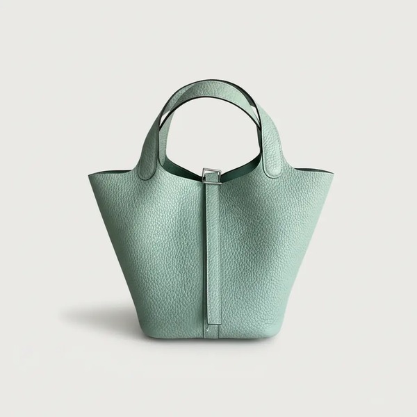 エルメス ピコタンロック 18 ハンドバッグ ミントグリーン