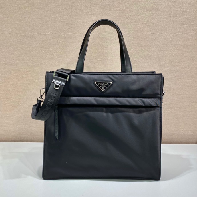 プラダ Re-Nylon トートバッグ ブラック 詳細画像 1