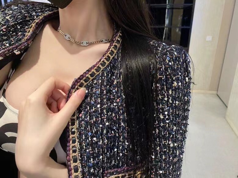 シャネル ステンレススチール チェーンネックレス ゴールド シルバー 詳細画像 3