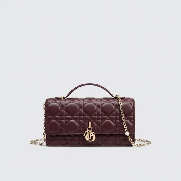 ディオール My Dior ミニバッグ バーガンディー S0980ONMJ_M030