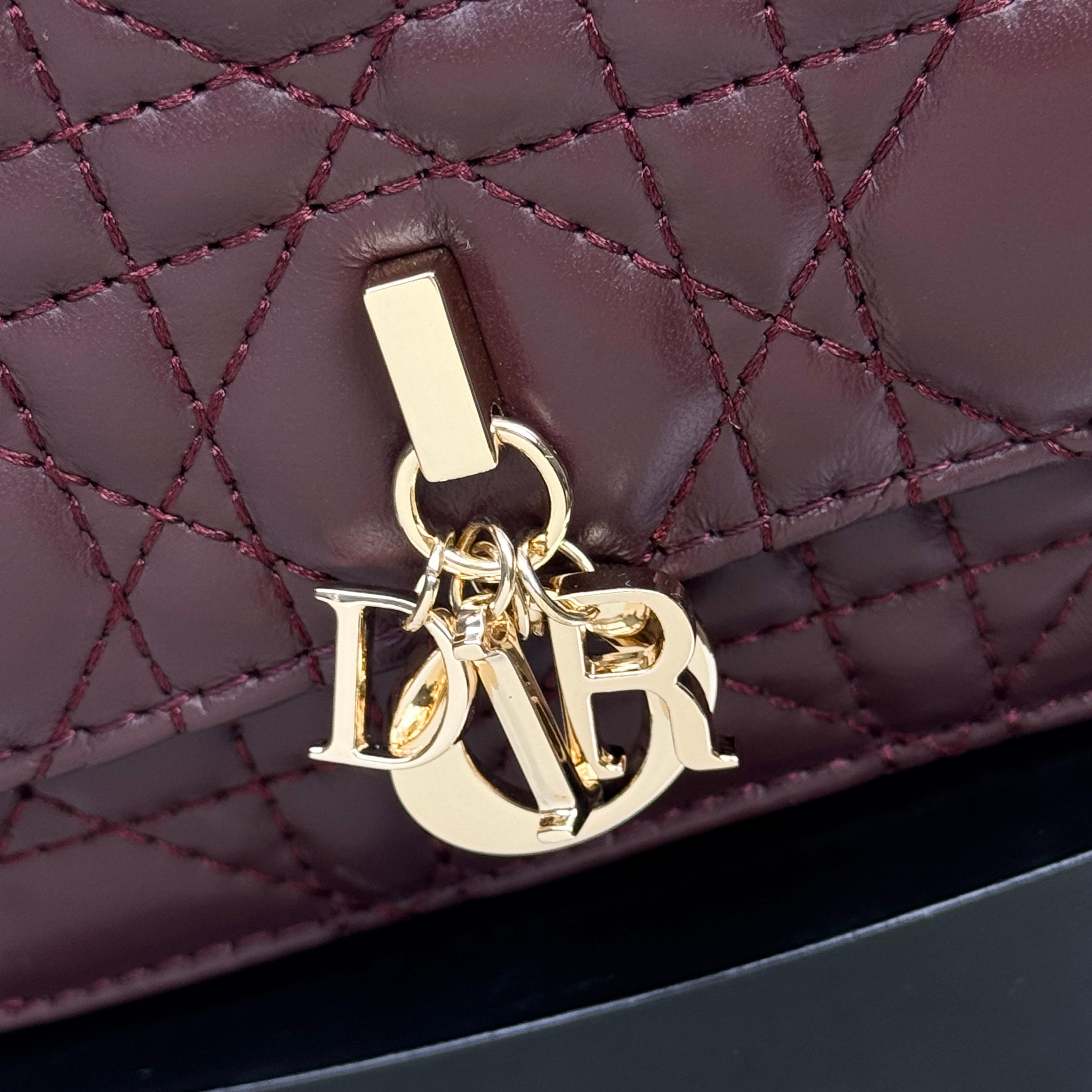 ディオール My Dior ミニバッグ バーガンディー S0980ONMJ_M030 詳細画像 3