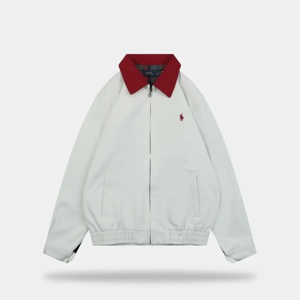 ポロ ラルフ ローレン スモールポニー レッドカラー ニットジャケット