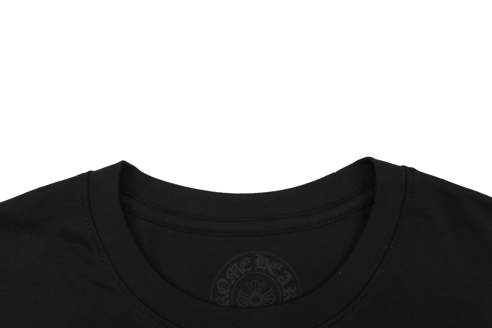 クロムハーツ フローラルクロスプリント ロングスリーブTシャツ ブラック 詳細画像 2
