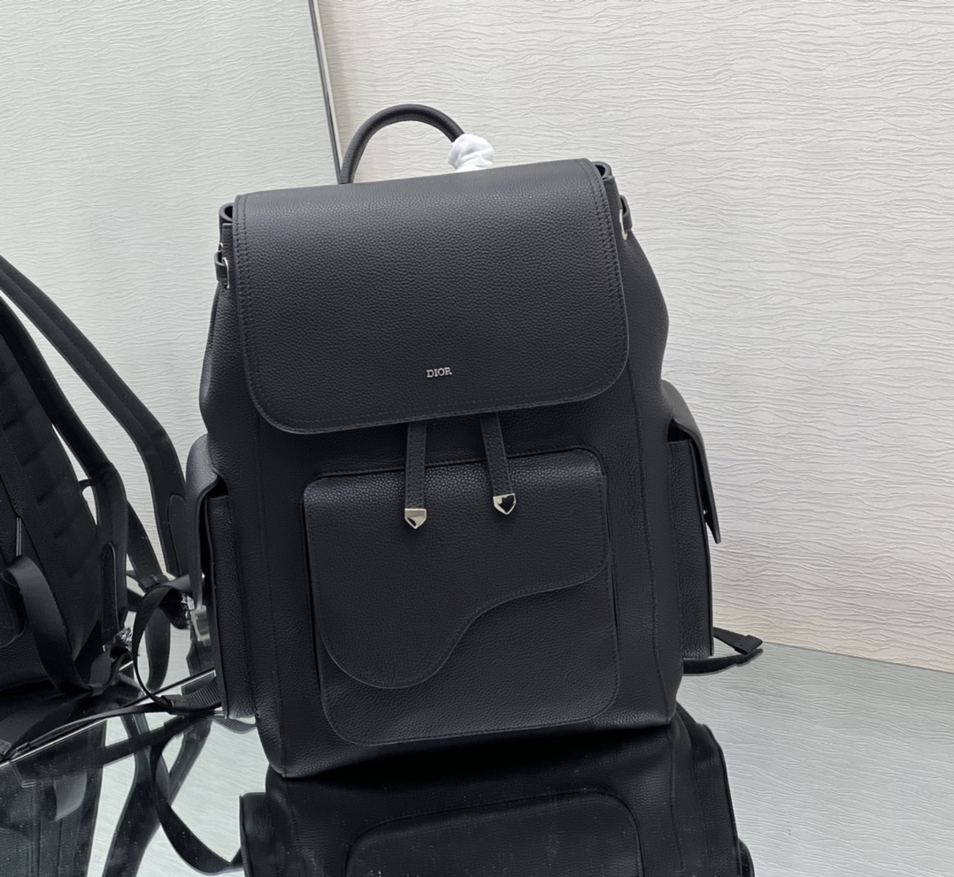 ディオール Saddle バックパック ブラック 詳細画像 1