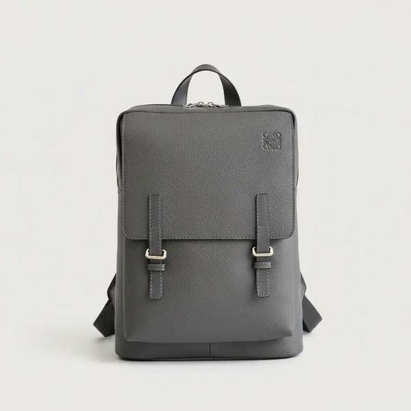 ロエベ Military バックパック グレー