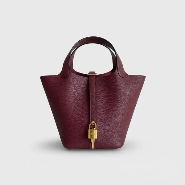 エルメス Picotin 18 ハンドバッグ ワインレッド