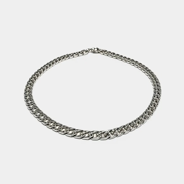 ルイ・ヴィトン ヴィンテージ シルバー チェーンネックレス 55cm