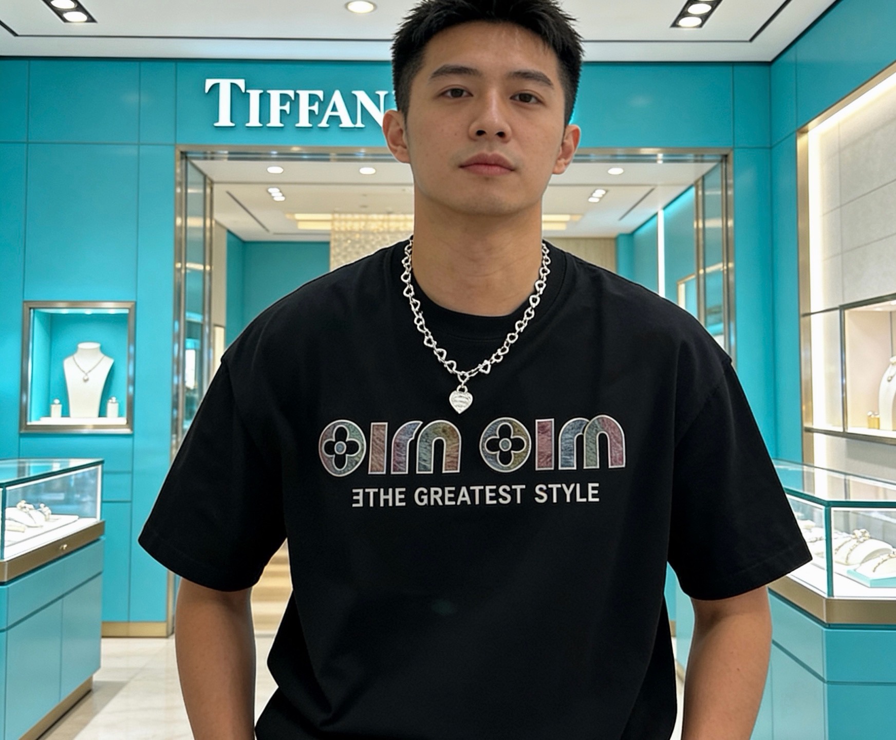 ティファニー ヴィンテージ加工 ネックレス シルバー 詳細画像 3