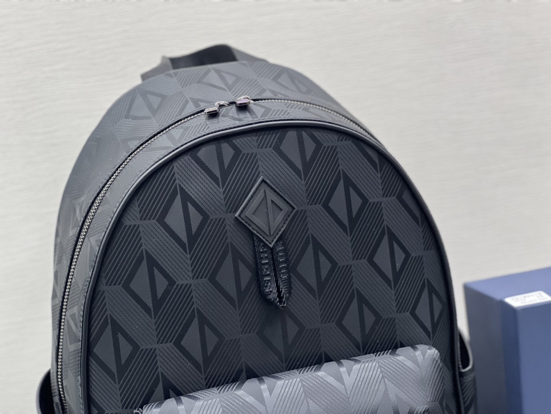 ディオール Explorer CD Diamond Mirage Ski Capsule ナイロン バックパック ブラック 詳細画像 2