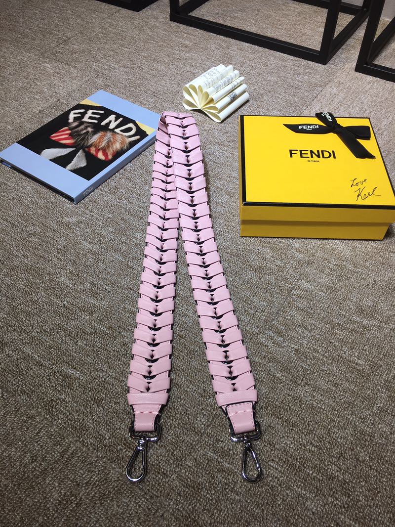 フェンディ STRAP YOU ショルダーストラップ ピンク 詳細画像 1