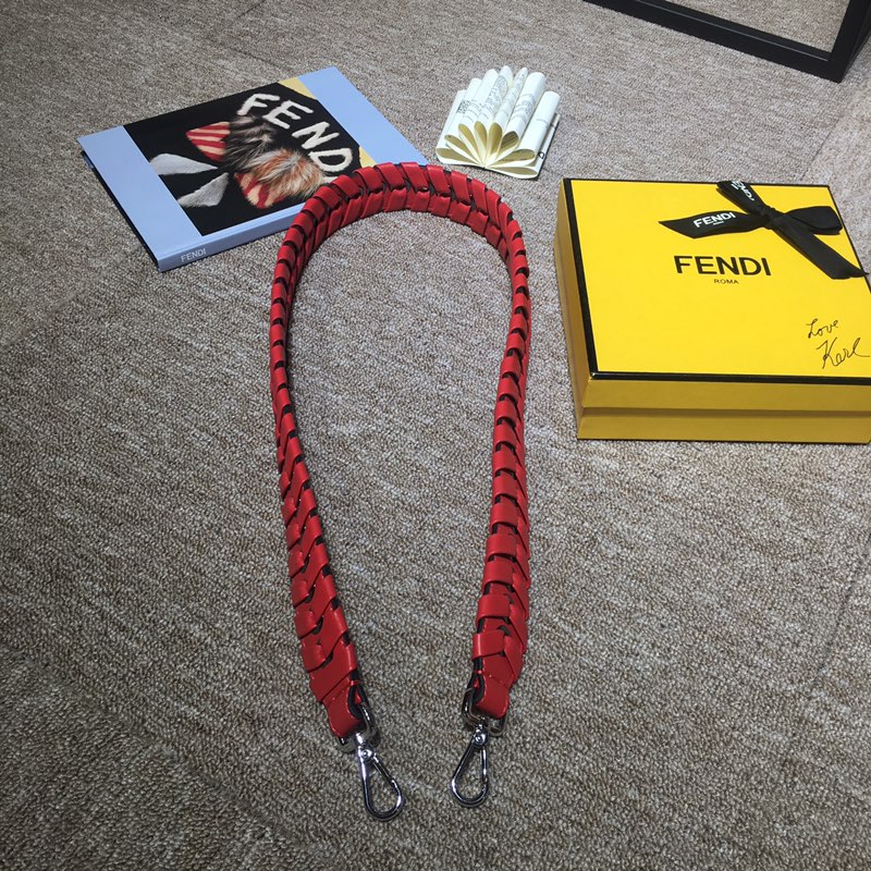 フェンディ STRAP YOU ショルダーストラップ レッド 詳細画像 3