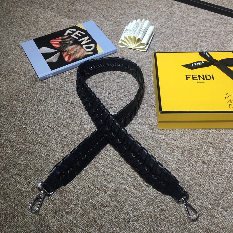 フェンディ STRAP YOU ショルダーストラップ ブラック 詳細画像 1