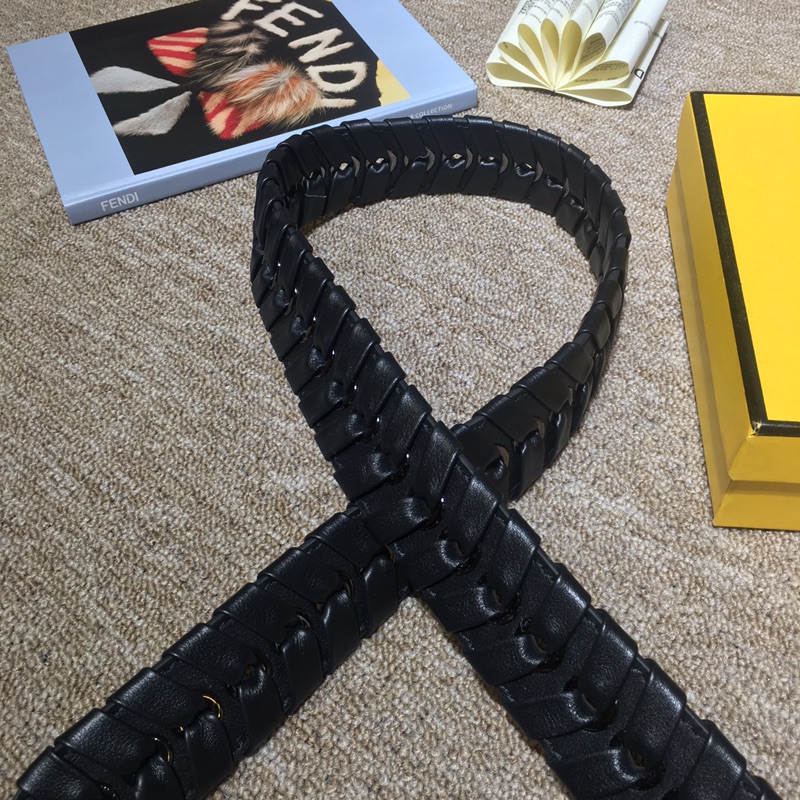 フェンディ STRAP YOU ショルダーストラップ ブラック 詳細画像 3