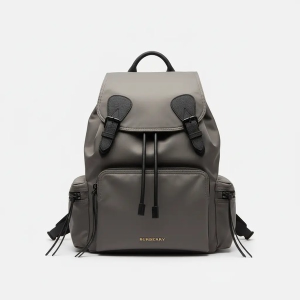 バーバリー The Rucksack ラージ バックパック グレー