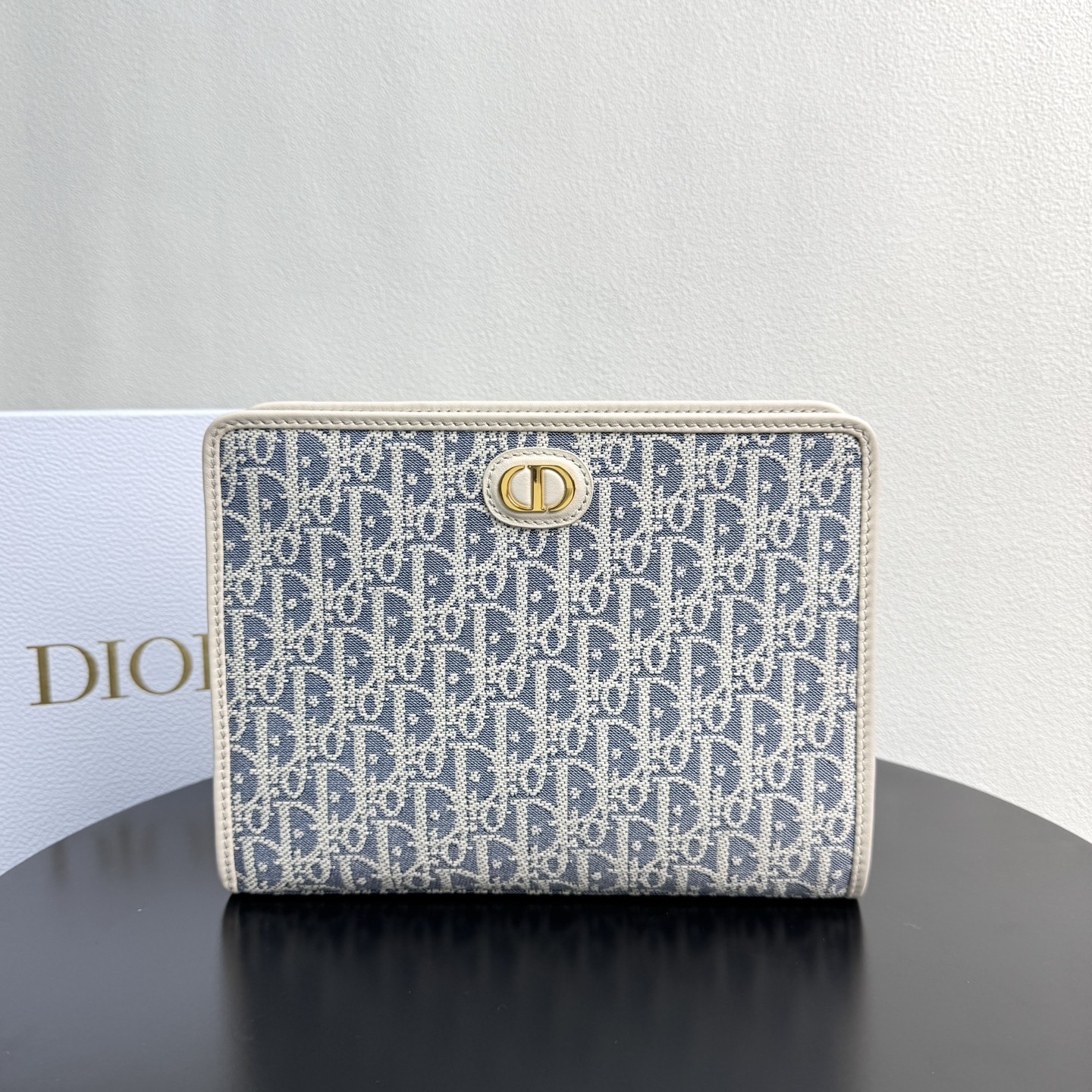 ディオール 30 Montaigne Dea クラッチバッグ ブルー S2107-31 詳細画像 1