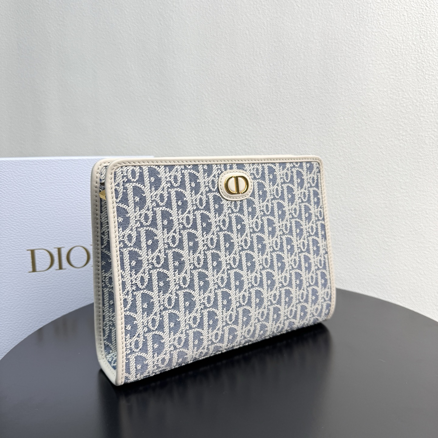 ディオール 30 Montaigne Dea クラッチバッグ ブルー S2107-31 詳細画像 3