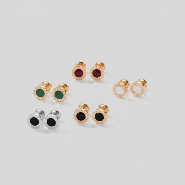 ボッテガ・ヴェネタ レターディスク スタッドピアス