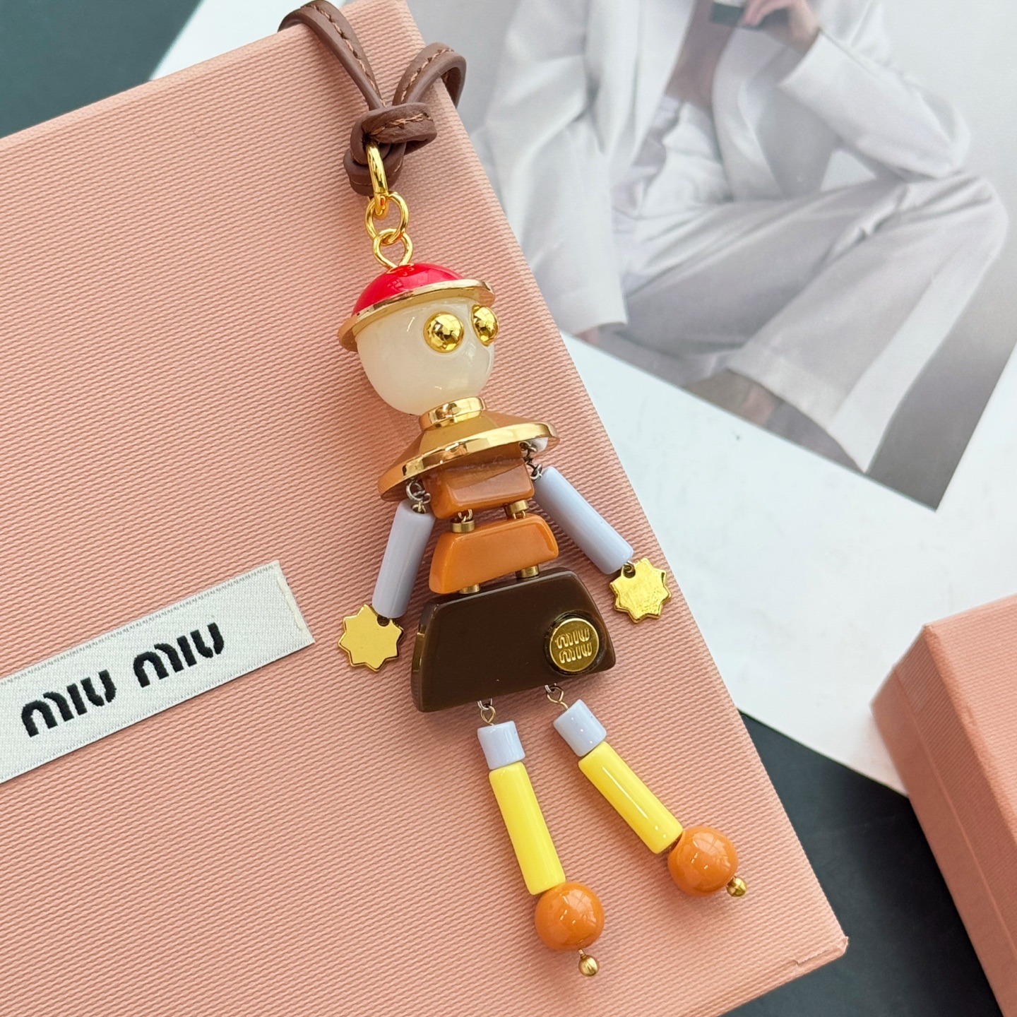 ミュウミュウ DIY ロボット チャーム マルチカラー 詳細画像 1