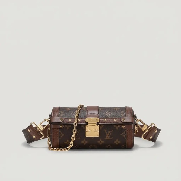 ルイ・ヴィトン Papillon Trunk ハンドバッグ モノグラム ブラウン