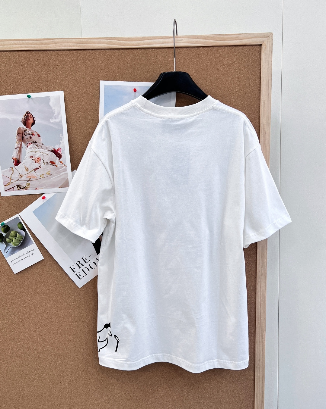 グッチ ウエスタン カウボーイ ドッグ アートTシャツ ブラック ホワイト イエロー 詳細画像 2
