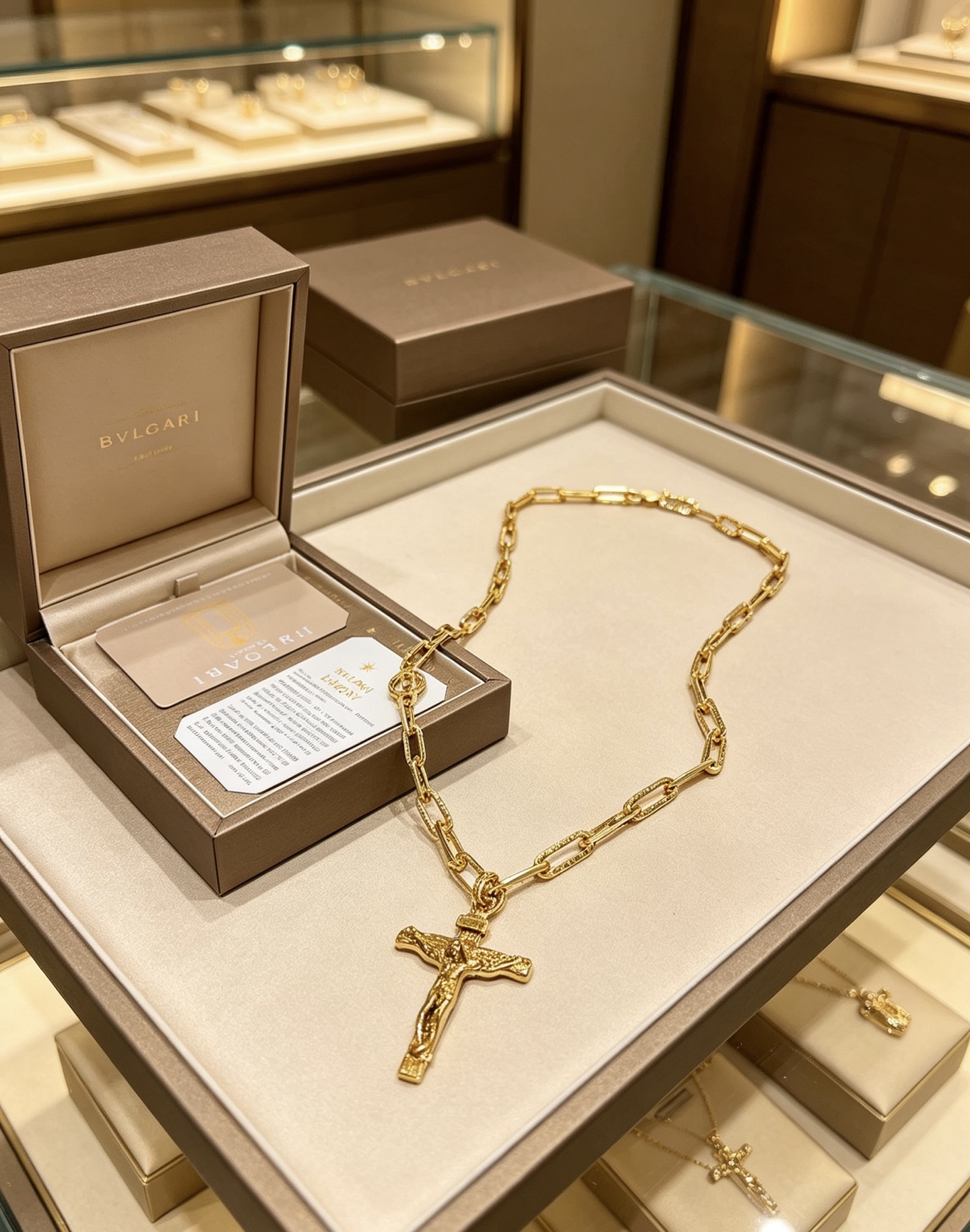 ブルガリ ディーヴァ ドリーム リングモチーフ ネックレス 18K イエローゴールド 詳細画像 1