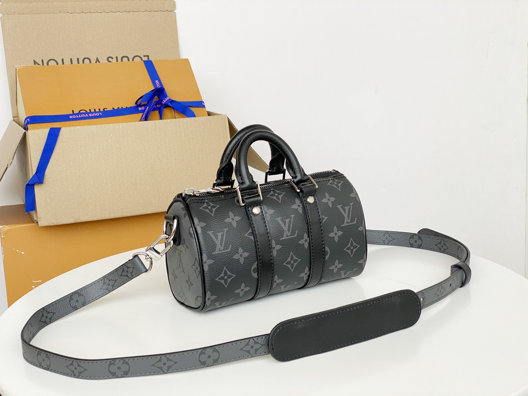 ルイ・ヴィトン Keepall XS モノグラム ブラック 詳細画像 2