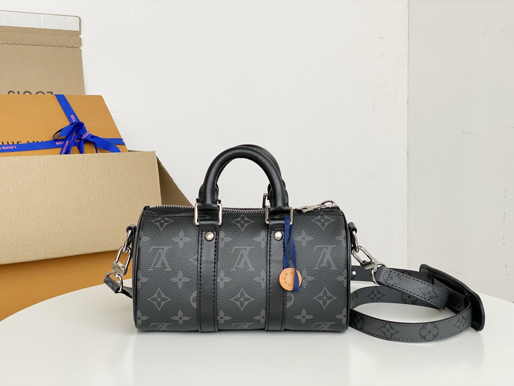 ルイ・ヴィトン Keepall XS モノグラム ブラック 詳細画像 3