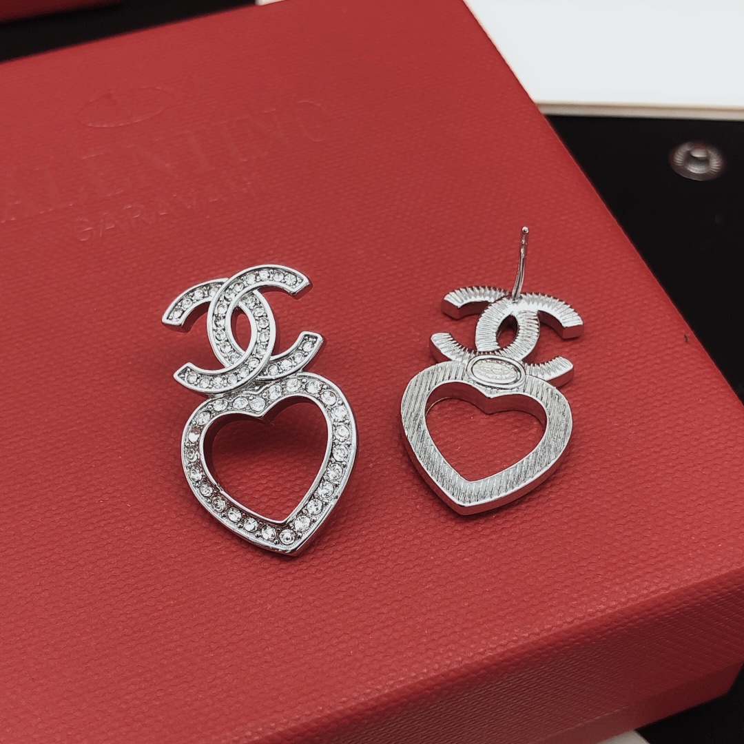 シャネル ハート ピアス XED0555 詳細画像 3