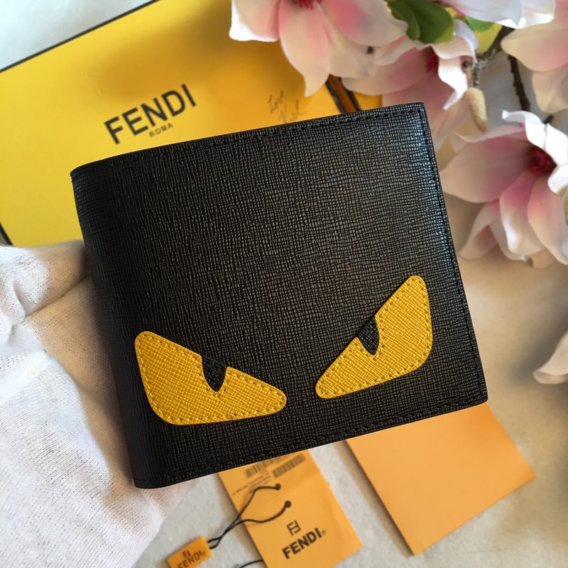フェンディ メンズ レザー 二つ折り財布 ショートウォレット 詳細画像 3