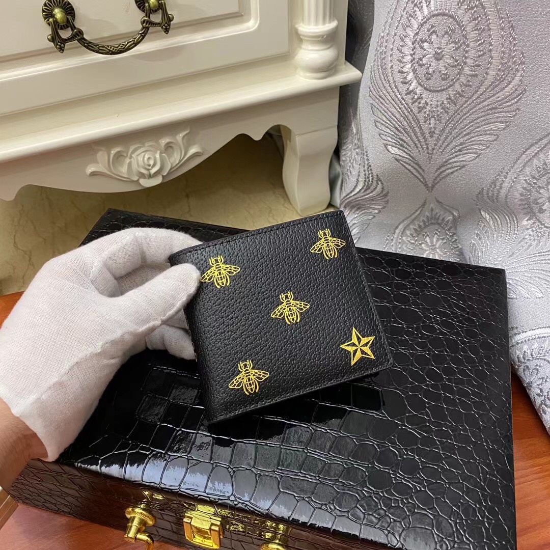 グッチ メンズ レザー 短財布 詳細画像 1