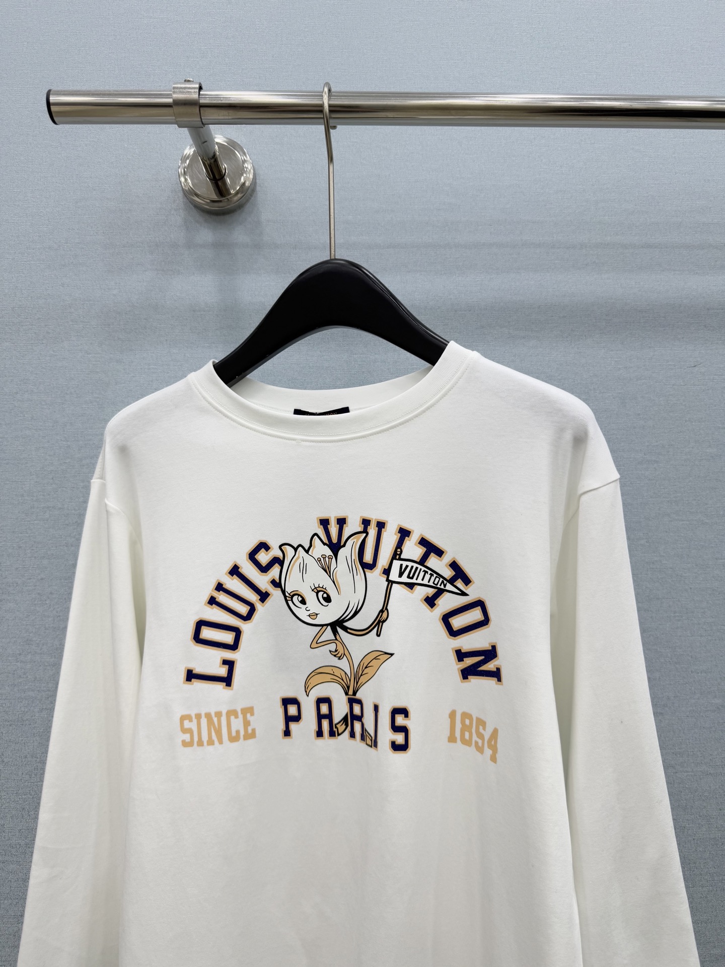 ロエベ グラフィックプリント 半袖Tシャツ ネイビー 詳細画像 3