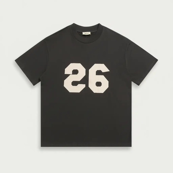 フィアオブゴッド 26プリント Tシャツ ブラック