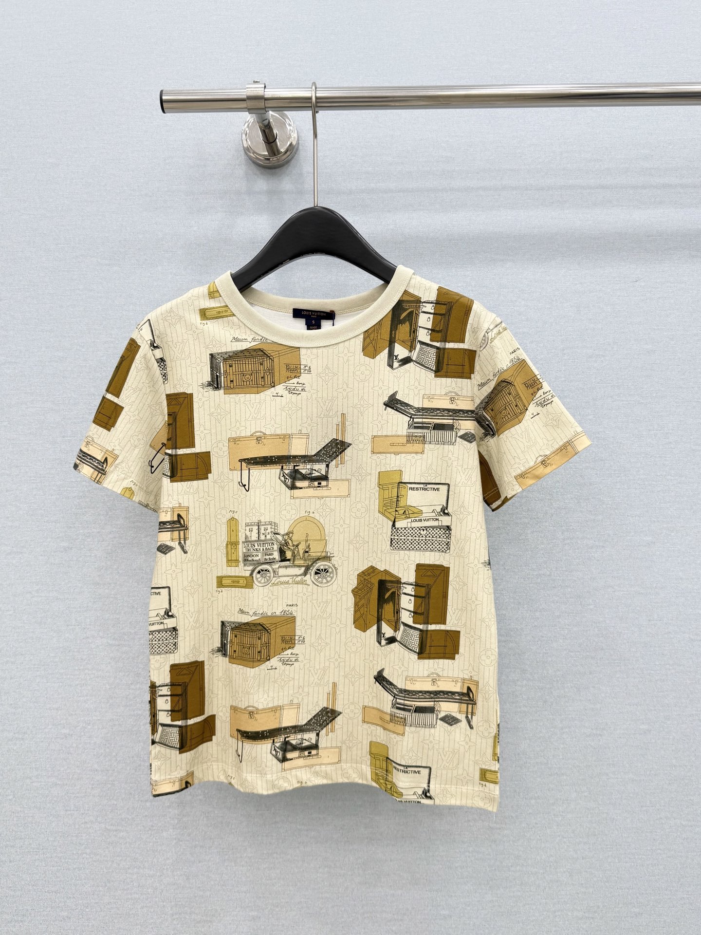 プリントTシャツ アプリコット 詳細画像 1