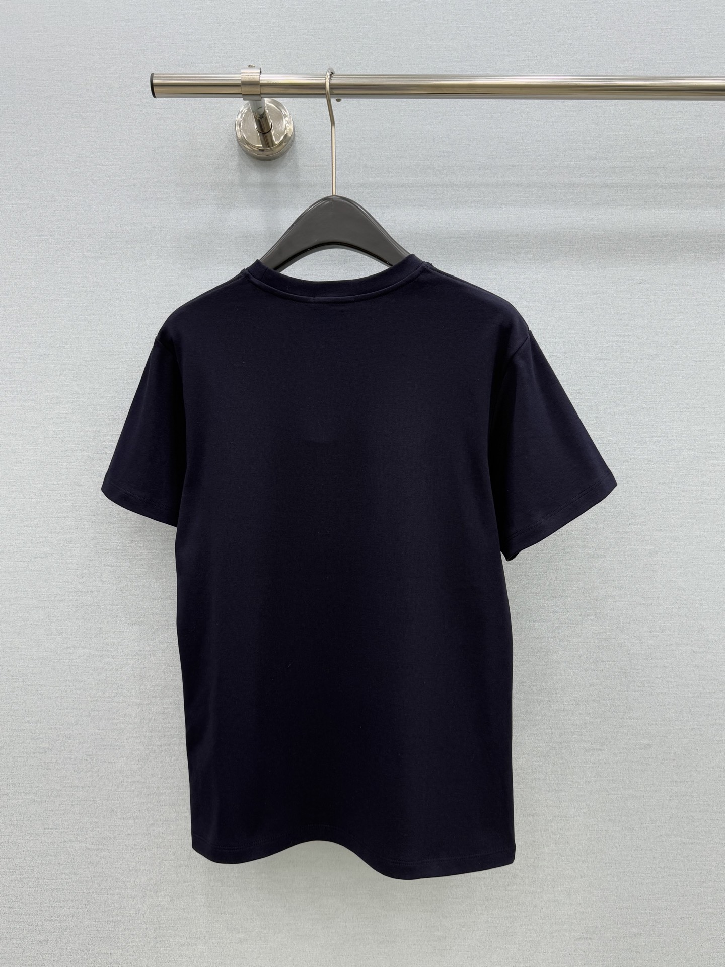 ロエベ テキスト&グラフィックプリント 半袖Tシャツ ネイビー 詳細画像 2