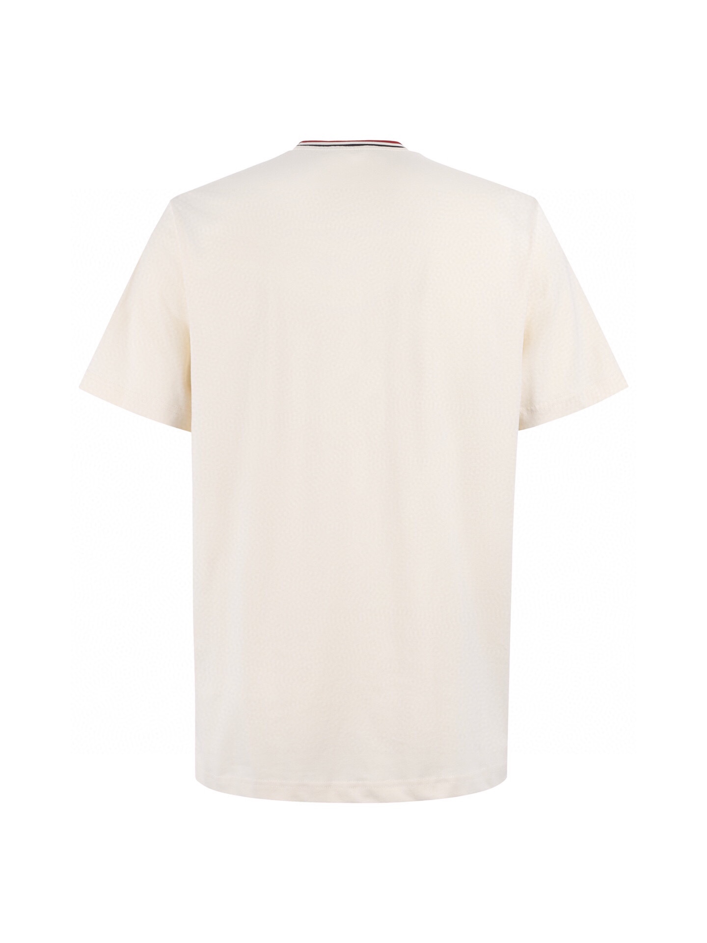 モンクレール バードアップリケ クルーネックTシャツ アイボリー 詳細画像 2