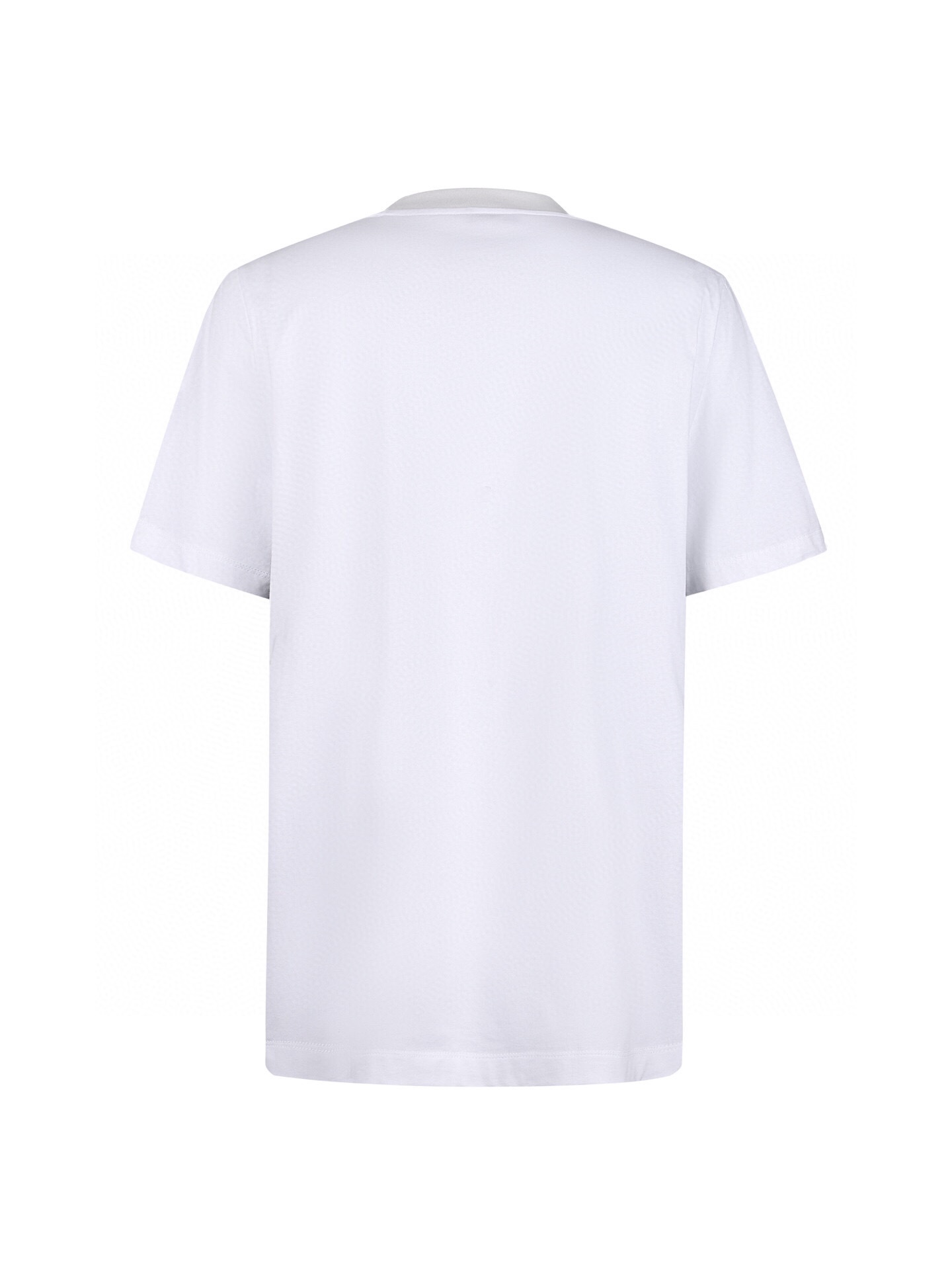 モンクレール ロゴプリント スリーブパッチ Tシャツ ホワイト 詳細画像 2