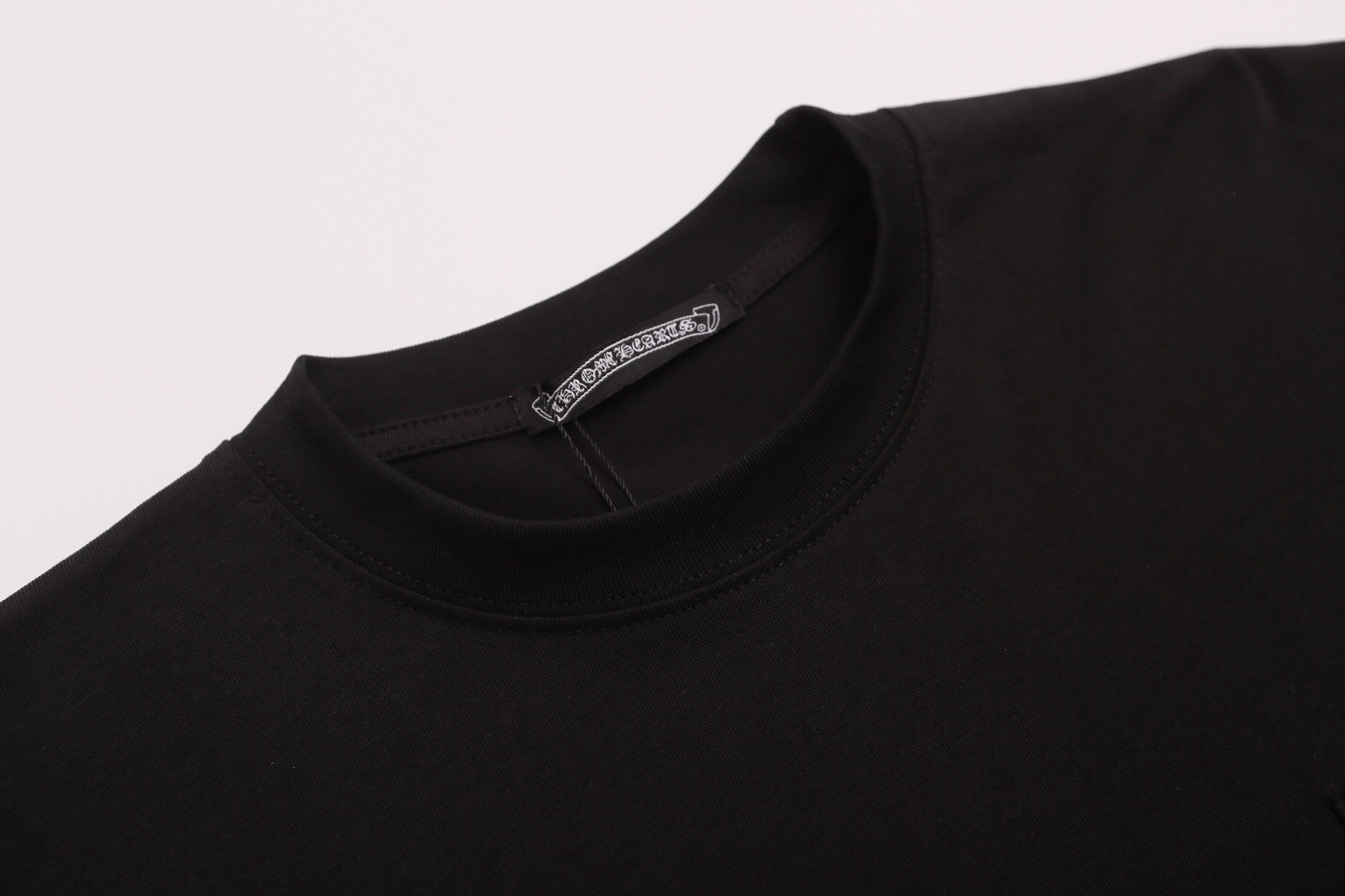 クロムハーツ ホースシューポケット ロングスリーブTシャツ ブラック 詳細画像 3