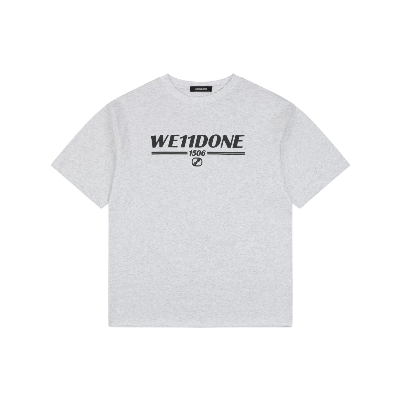 ウェルダン 1506 ロゴプリント Tシャツ ライトグレー 詳細画像 1